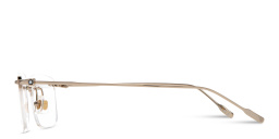 MONTBLANC Rimless Rectangle Eyeglasses in Gold – Product Photo 4