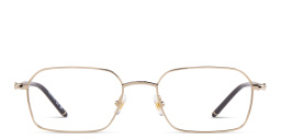 MONTBLANC Rectangle Eyeglasses in Gold – Product Photo 1