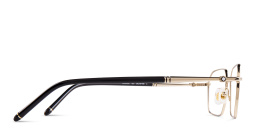 MONTBLANC Rectangle Eyeglasses in Gold – Product Photo 4