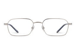 Rectangle Eyeglasses من مونت بلانك بلون فضي - صورة المنتج 1