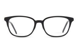 Shop GUCCI Rectangle Eyeglasses in Black online.