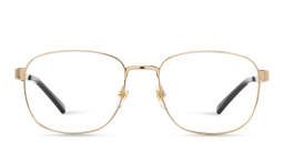 GUCCI Wide Square Eyeglasses in Gold – Product Photo 1