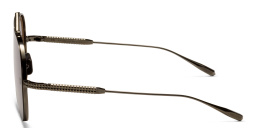 تسوق نظارات شمسية أفياتور للجنسين فالنتينو بلون أسود أونلاين.