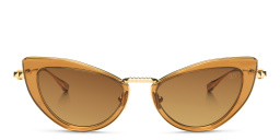 VALENTINO Valentino VIII Cat-Eye Sunglasses in Brown – Product Photo 1