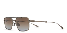 Shop VALENTINO Unisex Aviator Sunglasses in Black online.