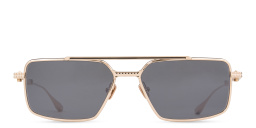 Shop VALENTINO Unisex Aviator Sunglasses in Rose Gold online.