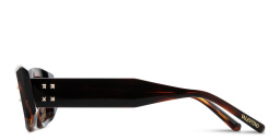 VALENTINO Rectangle Sunglasses in Brown – Product Photo 4