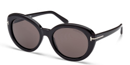 TOM FORD Cat-Eye Sunglasses in Shiny Black – Product Photo 2