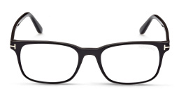 Shop TOM FORD Square Eyeglasses in Black online.