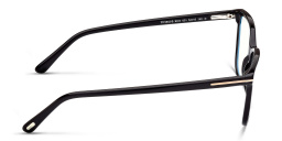 TOM FORD Square Eyeglasses in Shiny Black – Product Photo 3