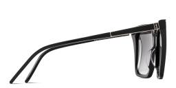 Shop SAINT LAURENT Cat-Eye Sunglasses in Black online.