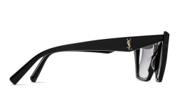 SAINT LAURENT Cat-Eye Sunglasses in Black – Product Photo 4