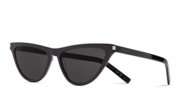 SAINT LAURENT Cat-Eye Sunglasses in Black – Product Photo 2