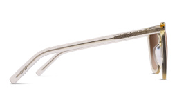 SAINT LAURENT Cat-Eye Sunglasses in Yellow – Product Photo 4