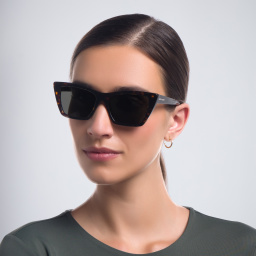 SAINT LAURENT Cat-Eye Sunglasses in Havana – Product Photo 6