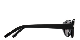 SAINT LAURENT Round Sunglasses in Black – Product Photo 4