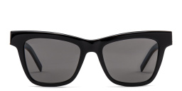SAINT LAURENT Square Sunglasses in Black – Product Photo 1
