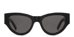 SAINT LAURENT Cat-Eye Sunglasses in Black – Product Photo 1