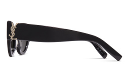 SAINT LAURENT Cat-Eye Sunglasses in Black – Product Photo 3