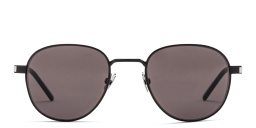 SAINT LAURENT Unisex Round Sunglasses in Black – Product Photo 1