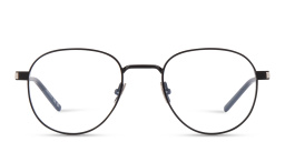 SAINT LAURENT Unisex Round Eyeglasses in Black – Product Photo 1