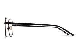 SAINT LAURENT Unisex Round Eyeglasses in Black – Product Photo 3
