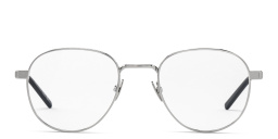 SAINT LAURENT Unisex Round Eyeglasses in Silver – Product Photo 1