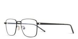 SAINT LAURENT Square Eyeglasses in Black – Product Photo 2