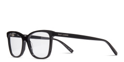 SAINT LAURENT Wide Cat-Eye Eyeglasses in Black – Product Photo 2