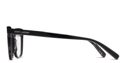 SAINT LAURENT Wide Cat-Eye Eyeglasses in Black – Product Photo 3