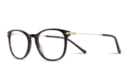 EYE'M Round Eyeglasses in Havana – Product Photo 4