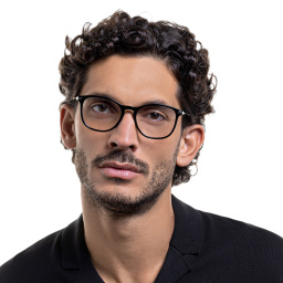 نظارات طبية دائرية من EYE'M بلون أسود - صورة المنتج 6