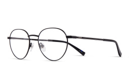Shop EYE'M Round Eyeglasses in Black online.