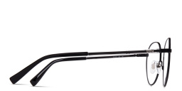 Shop EYE'M Round Eyeglasses in Black online.