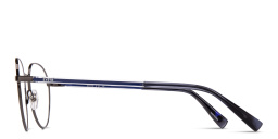 Shop EYE'M Round Eyeglasses in Gunmetal online.