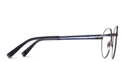 Shop EYE'M Round Eyeglasses in Gunmetal online.