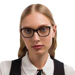 EYE'M Cat-Eye Eyeglasses in Black – Product Photo 5