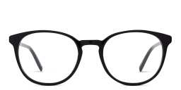 EYE'M Round Eyeglasses in Black – Product Photo 1