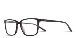 EYE'M Square Eyeglasses in Brown – Product Photo 2
