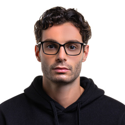 نظارات طبية مربّعة من EYE'M بلون أسود - صورة المنتج 5