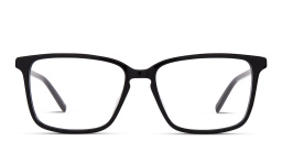 EYE'M Square Eyeglasses in Black – Product Photo 1