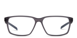 EYE'M Wide Rectangle Eyeglasses in Grey – Product Photo 1