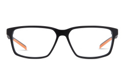 Wide Rectangle Eyeglasses من EYE'M بلون أسود برتقالي - صورة المنتج 1