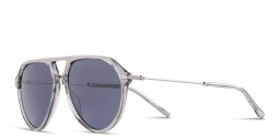 EYE'M Aviator Sunglasses in Grey – Product Photo 2