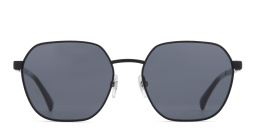 EYE'M Irregular Sunglasses in Black – Product Photo 1