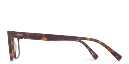 EYE'M Clip-On Rectangle Eyeglasses in Havana – Product Photo 5