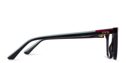 EYE'M Cat-Eye Eyeglasses in Black & Blue – Product Photo 4