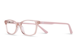 Shop EYE'M Kids Rectangle Eyeglasses in Pink online.