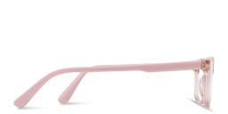 Shop EYE'M Kids Rectangle Eyeglasses in Pink online.