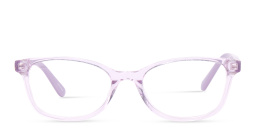Shop EYE'M Kids Rectangle Eyeglasses in Purple online.